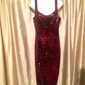 Sexy sequined party dress